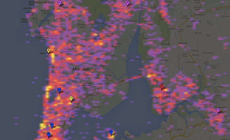 Illustration for article titled Interactive heat map shows off the most photographed sightseeing spots